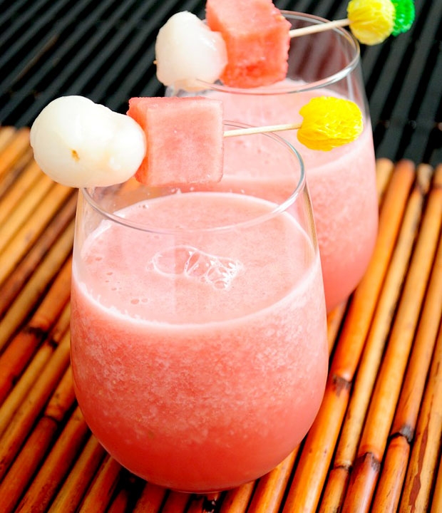 Watermelon Lychee Smoothie
