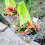 Thai Style Spicy Beef Salad Recipe- just like in the restaurants but you get to control all the ingredients.
