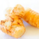 A cousin to ginger and often mistaken for it, Galangal is also a root with a completely different flavor, more subtle but important in Southeast Asian food.