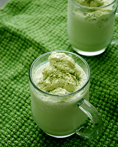 Iced Green Tea Latte a.k.a. Iced Matcha Latte is one of the healthiest drinks you can make as long as you just use a touch of honey and no sugar.