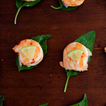 Basil Shrimp Bites- easy shrimp recipe with fresh, vibrant flavors great for parties.