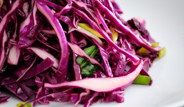 Easy, Healthy Salads- Sweet and Tangy Cabbage Salad