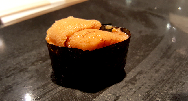 Best Sushi in New York- Sushi Nakazawa, the Uni that so many of you love.